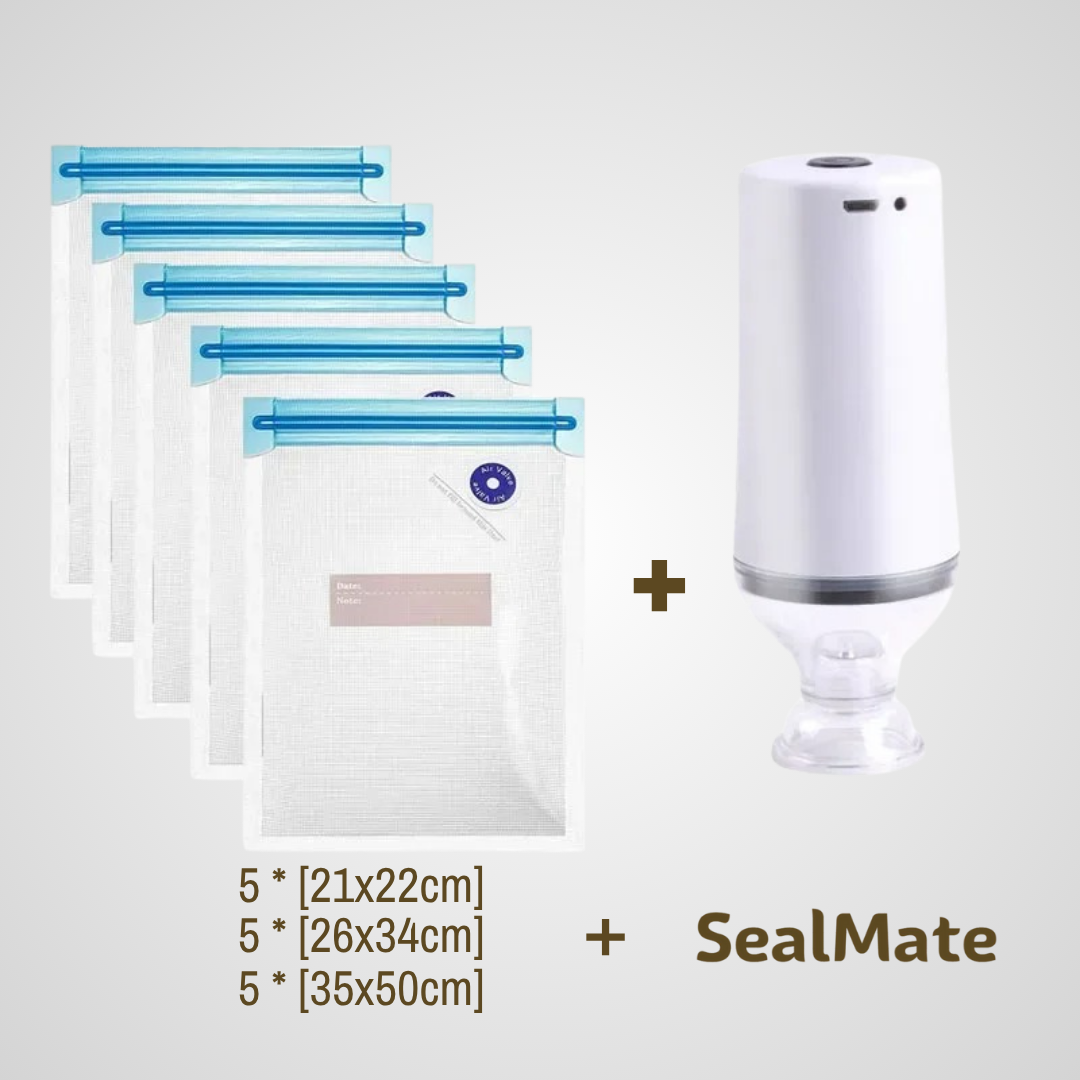 SealMate - Compact Vacuum Sealer